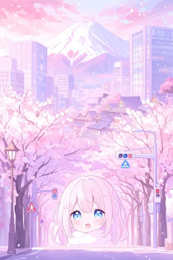 Ethereal Pastel Kawaii style reference image — pastel anime style
