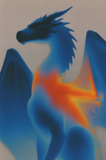 Spectral Thermal Noir style reference image — spectral silhouette