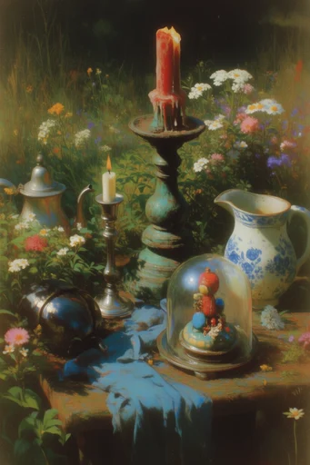 Romantic Academic Impasto style reference image — academic realism