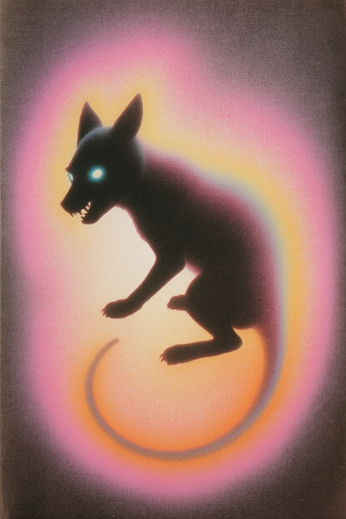 Neon Aura Surrealism style AI image example 3