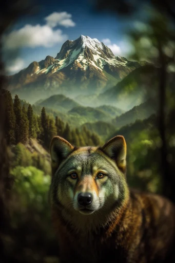 Emerald Macro Wilderness style reference image — dewy naturalism