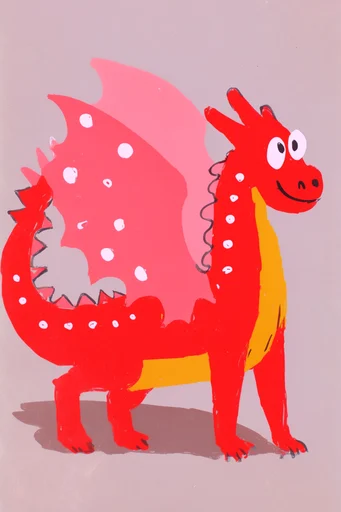 Graphic Red Minimalism style reference image — high-contrast palette