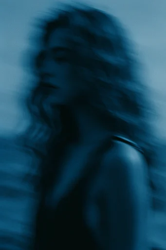 Spectral Cobalt Motion moodboard — generate AI images in this style