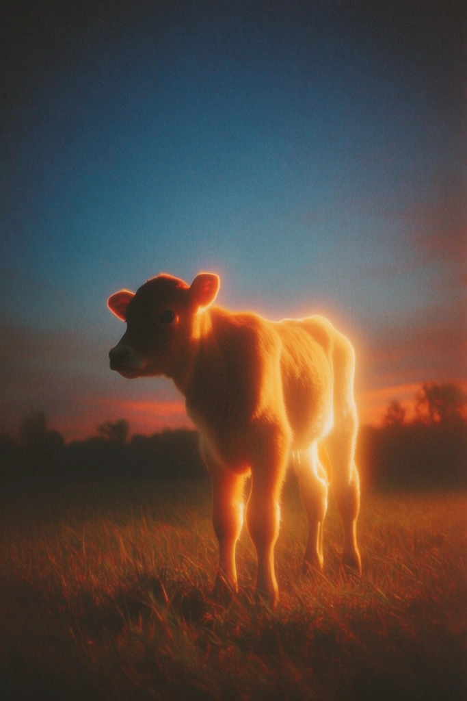 Luminous Nocturnal Nostalgia style AI image example 3