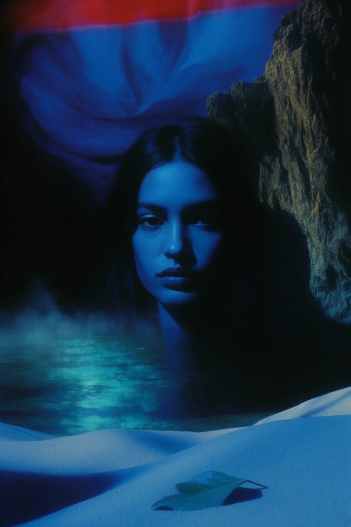Nocturnal Emerald Noir style AI image example 2