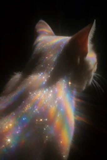Cosmic Prismatic Glow style AI image example 3