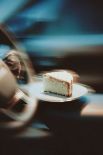 Kinetic Cyan Nocturne style reference image — analog film grain