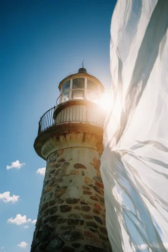Dynamic Skyward Radiance style reference image — wide-angle lens