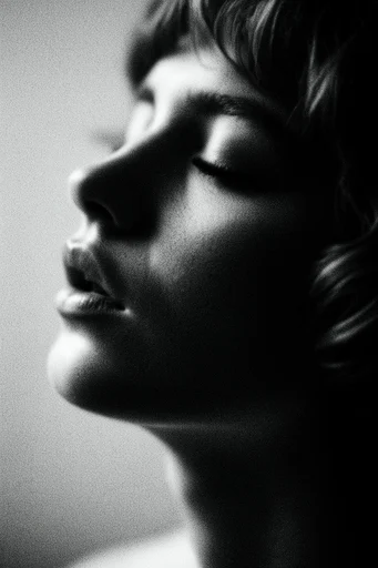 Gritty Noir Analog style reference image — distorted surrealism