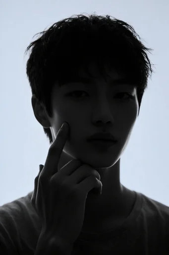 Minimalist Noir Silhouette style reference image — dramatic chiaroscuro