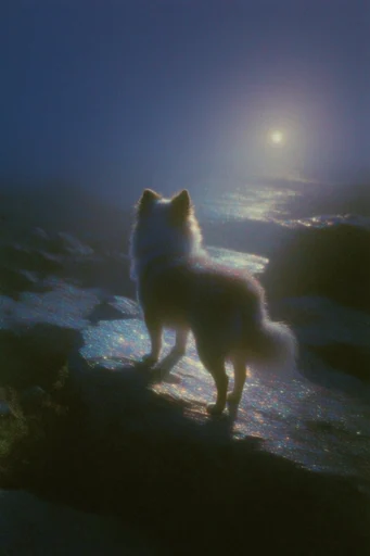 Luminous Nocturnal Dreamscape style reference image — nocturnal haze