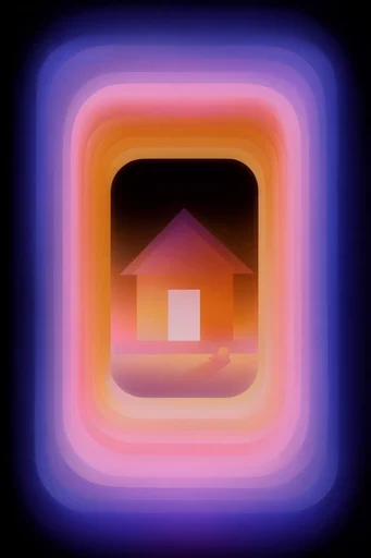 Luminous Psychedelic Depth style AI image example 4