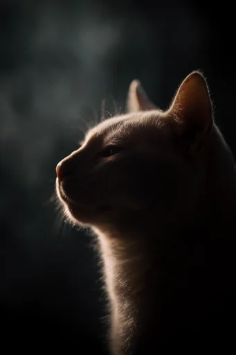 Cinematic Chiaroscuro Noir style reference image — minimalist background