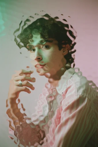 Ethereal Liquid Refraction moodboard — generate AI images in this style