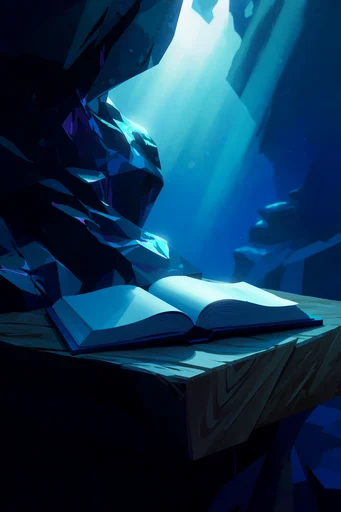 Luminous Abyssal Fantasy style reference image — stylized digital fantasy