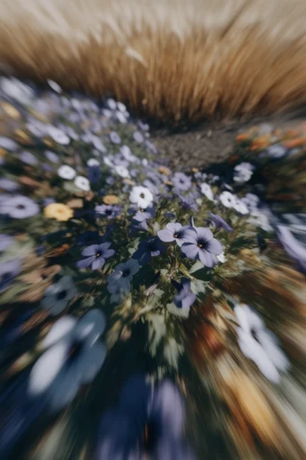 Dynamic Radial Velocity style reference image — sharp central focal point