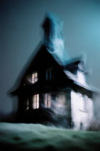 Spectral Cyan Luminescence style AI image example 4
