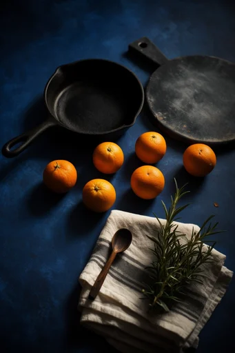 Dark Moody Gastronomy style reference image — moody dark aesthetic
