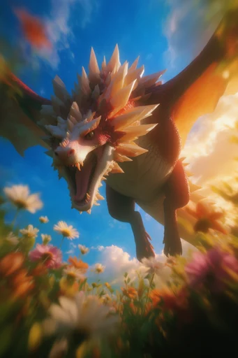 Ethereal Low-Angle Wonder style reference image — dreamy lens flare