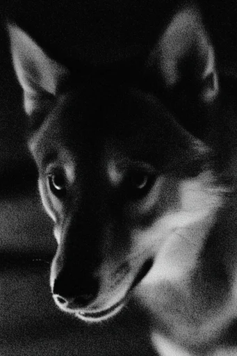 Surreal Noir Grain style AI image example 3