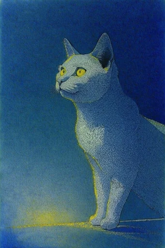 Nocturnal Ethereal Impressionism style reference image — surreal narrative