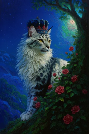 Luminous Abyssal Mysticism style reference image — magical realism