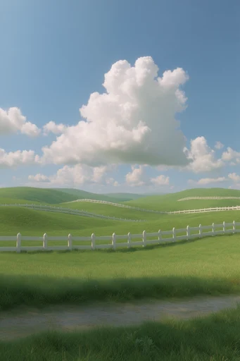 Velvet Pastoral Surrealism style AI image example 2