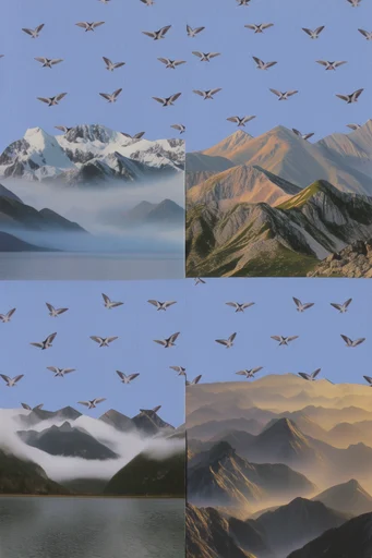 Surrealist Minimalist Fragmentation style reference image — surrealist minimalism