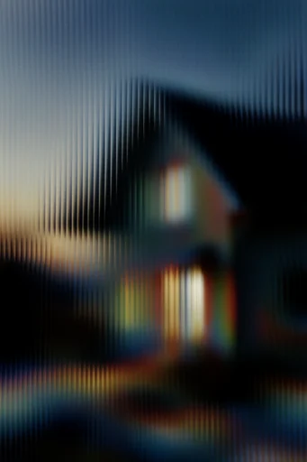Fragmented Digital Noir style AI image example 4
