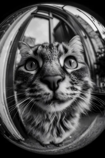 Distorted Monochrome Noir style reference image — noir cinematography