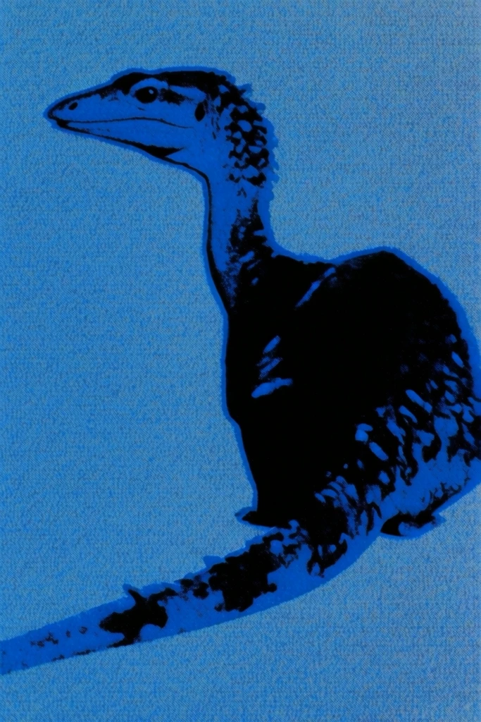 Saturated Analog Retro-Print style AI image example 3