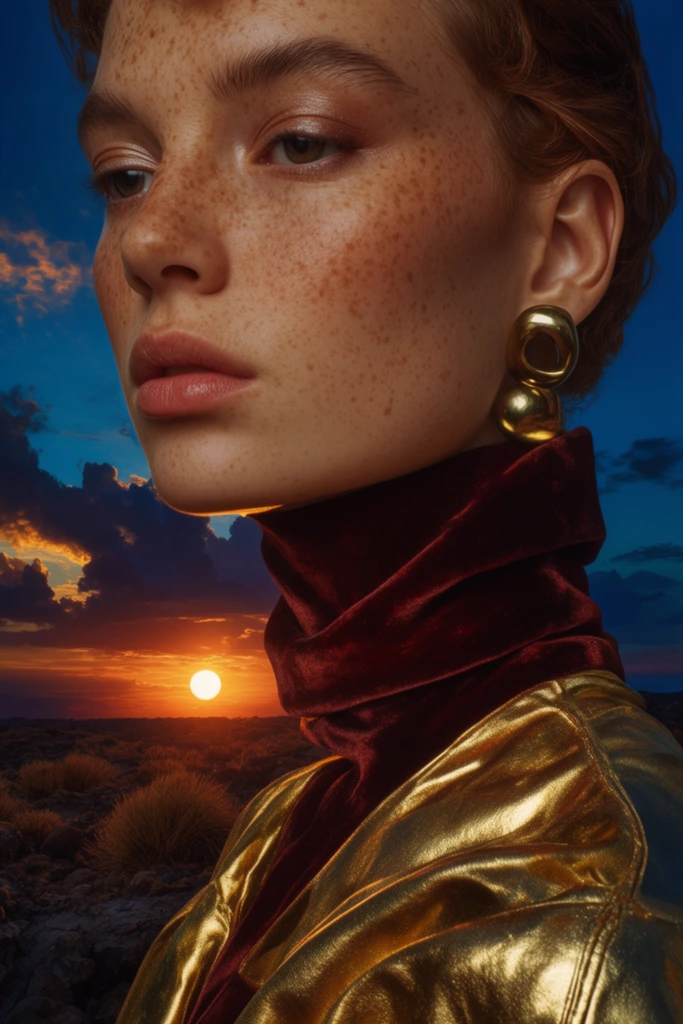 Hyper-Tactile Surrealist Beauty style AI image example 2