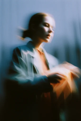 Spectral Analog Blur style reference image — motion blur
