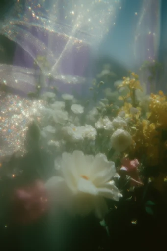 Ethereal Prismatic Nostalgia style reference image — dreamy bokeh