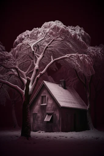 Ethereal Chiaroscuro Botanicals style reference image — minimalist dark background