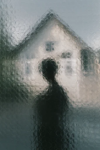 Refractive Glass Abstraction style reference image — soft diffused bokeh