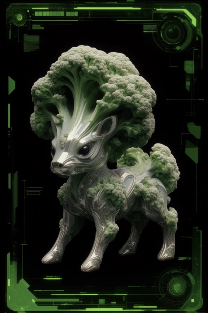 Bio-Synthetic Tactical Specimen style AI image example 3
