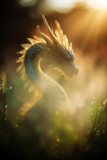 Ethereal Golden Dew style reference image — ethereal bokeh