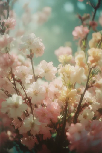 Ethereal Pastel Nostalgia style reference image — vintage texture