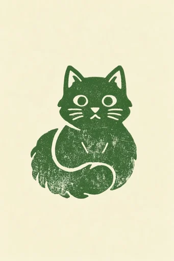 Vintage Graphic Mascotry style reference image — minimalist graphic illustration