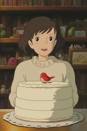 Nostalgic Cel Animation style reference image — hand-drawn aesthetic