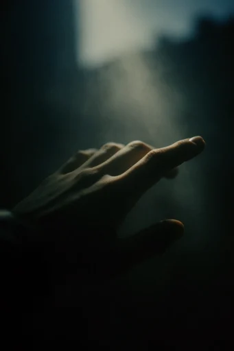 Cinematic Nocturnal Noir style reference image — cinematic spotlight
