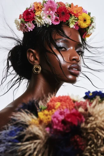 Luminous Ethereal Glow style reference image — iridescent highlights
