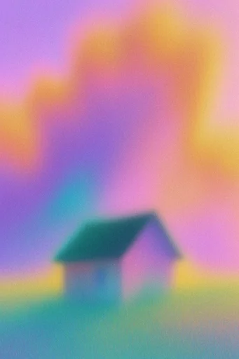 Luminous Grainy Etherealism style reference image — luminous aura