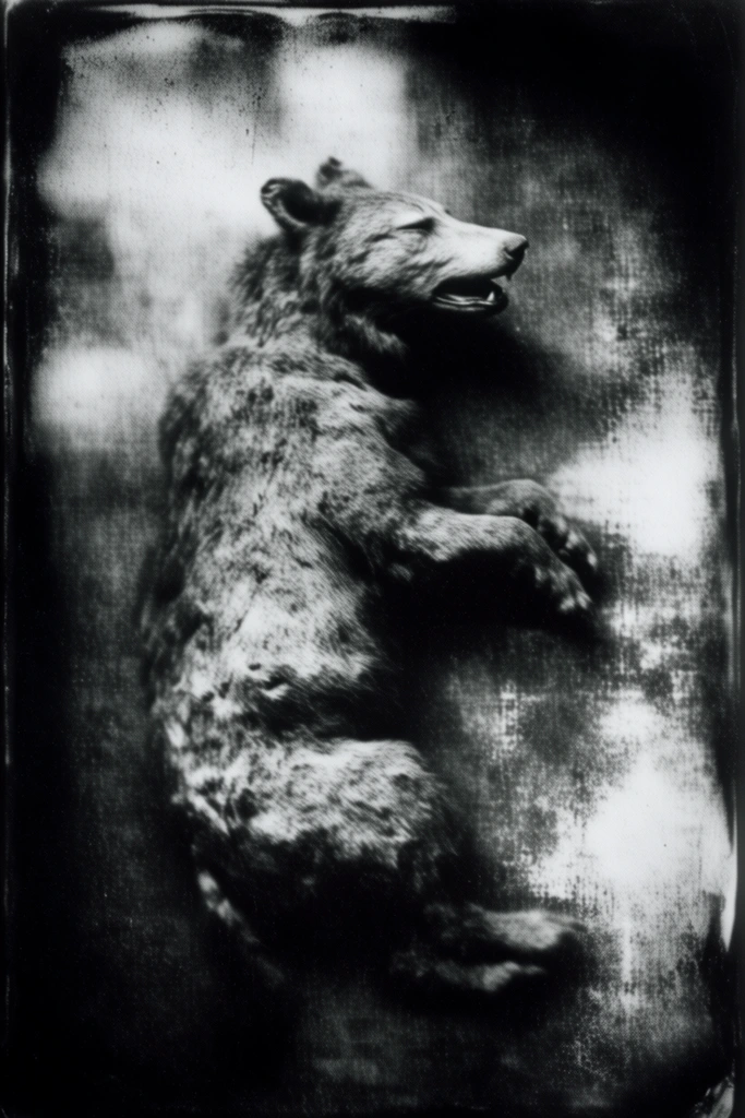 Haunted Pictorialist Archive style AI image example 3