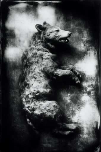 Haunted Pictorialist Archive style reference image — soft focus