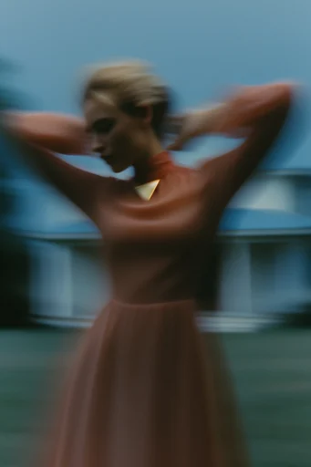Kinetic Ethereal Editorial style reference image — high fashion editorial