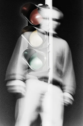 Spectral Industrial Noir style reference image — cinematic noir
