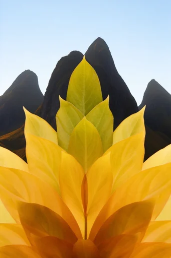 Minimalist Botanical Chiaroscuro style reference image — macro floral photography