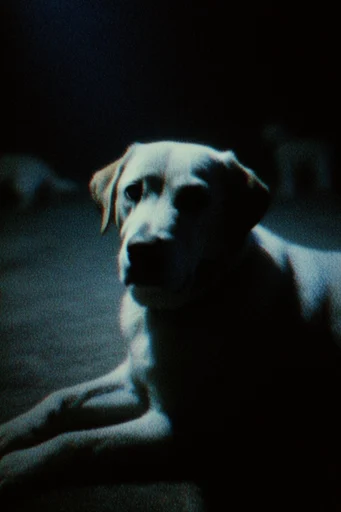 Ethereal Nocturnal Noir style reference image — soft-focus diffusion